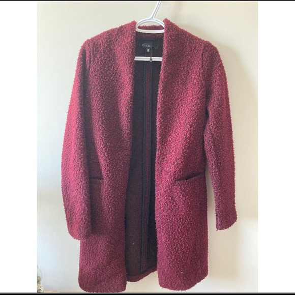 DYNAMITE BURGUNDY JACKET - Picture 2 of 5